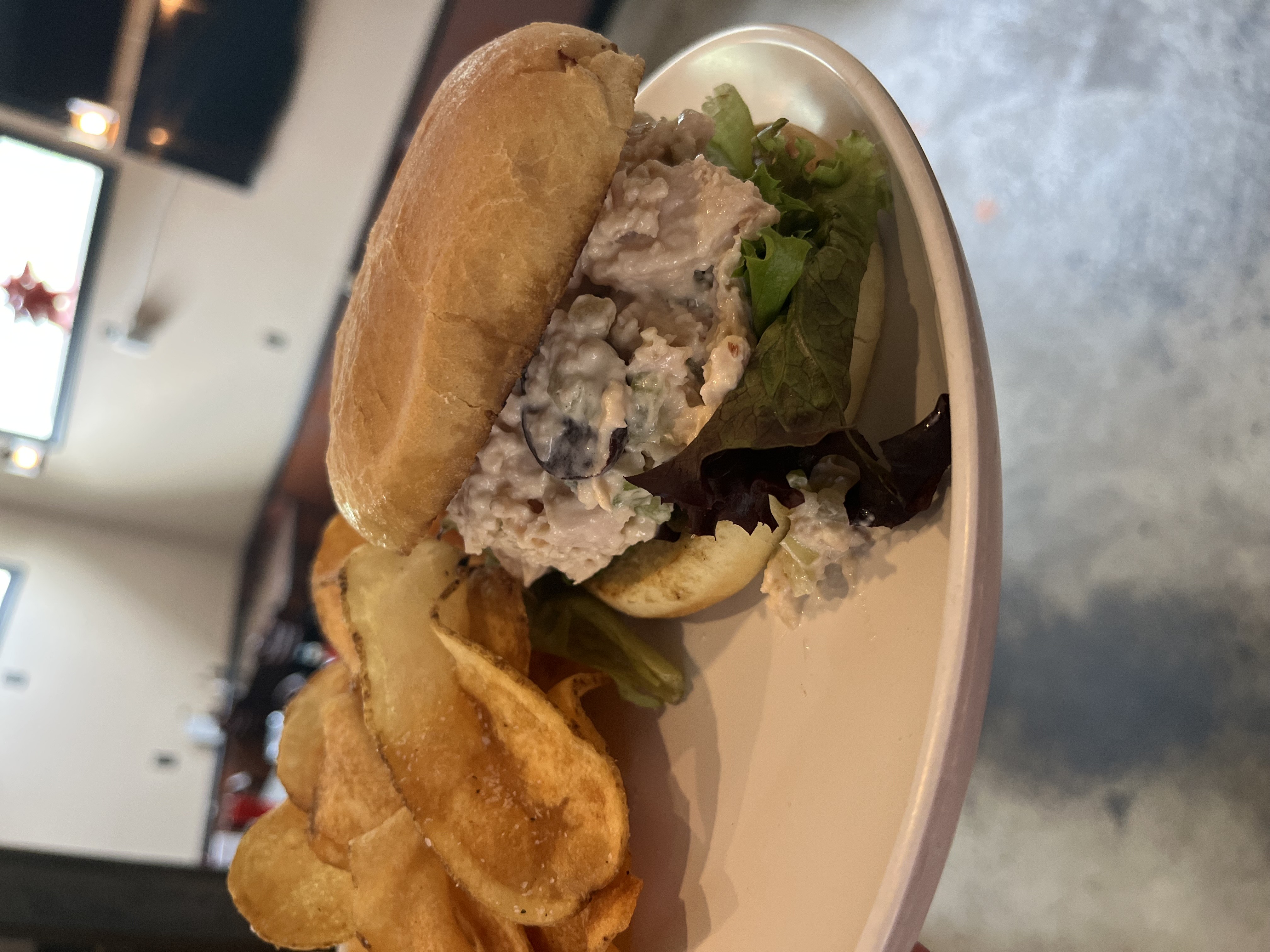 Chicken Salad Sandwich.