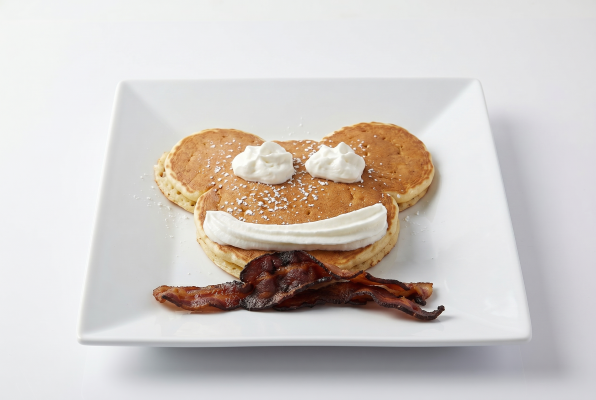 Kids Mickey Mouse Pancakes.