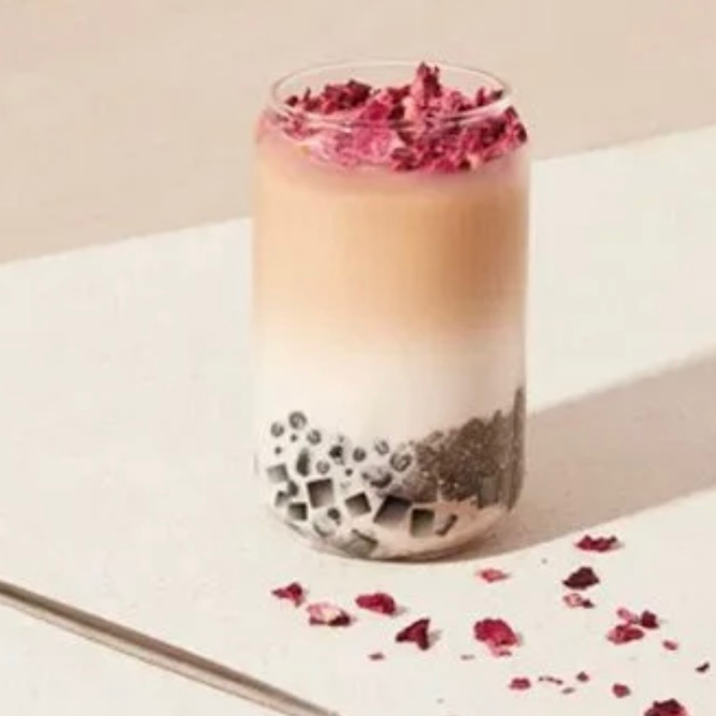 Rose Milk Tea.