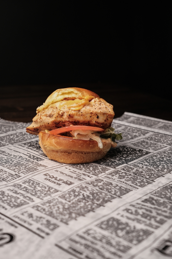 Grilled Chicken Slider.
