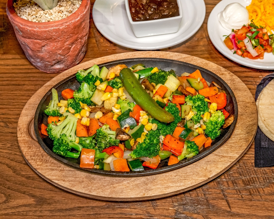Vegetable Fajitas.
