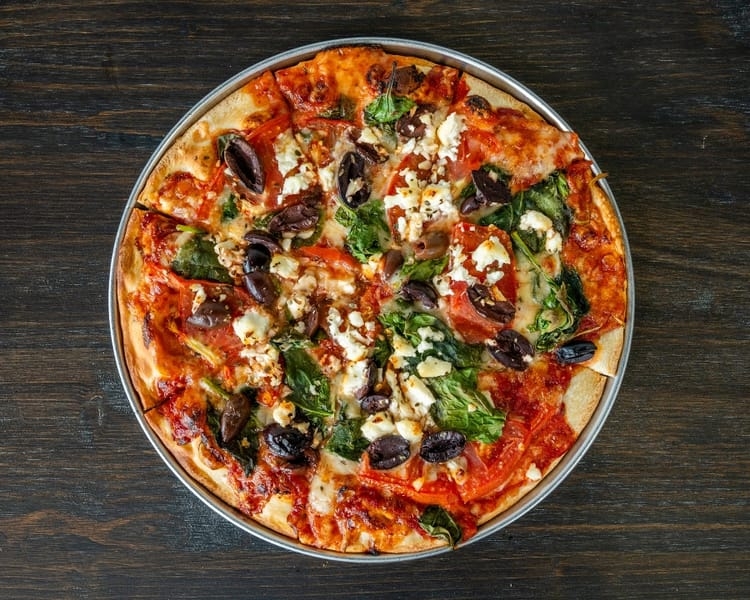 Greek pizza.