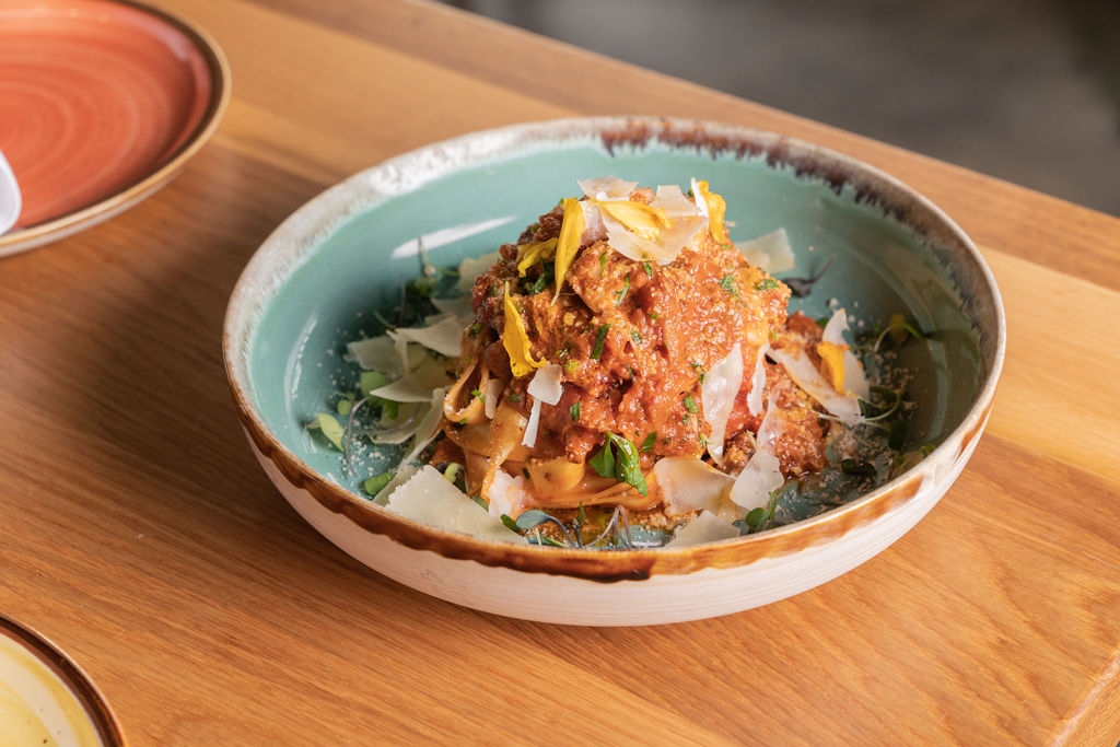 Fettucine Wild boar.