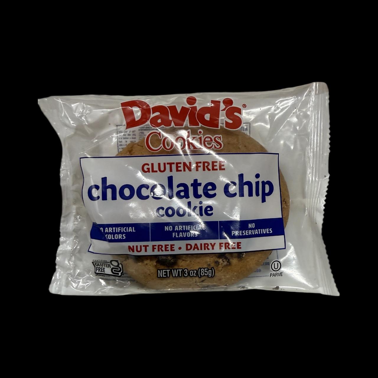 GLUTEN FREE Salted Double Chocolate Cookie.