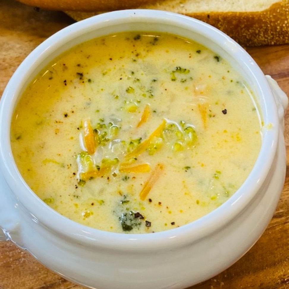 Broccoli Cheddar.