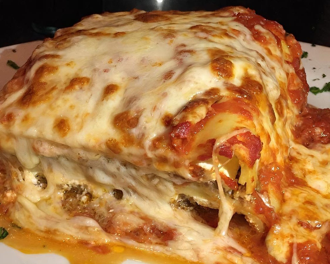 Meat Lasagna.