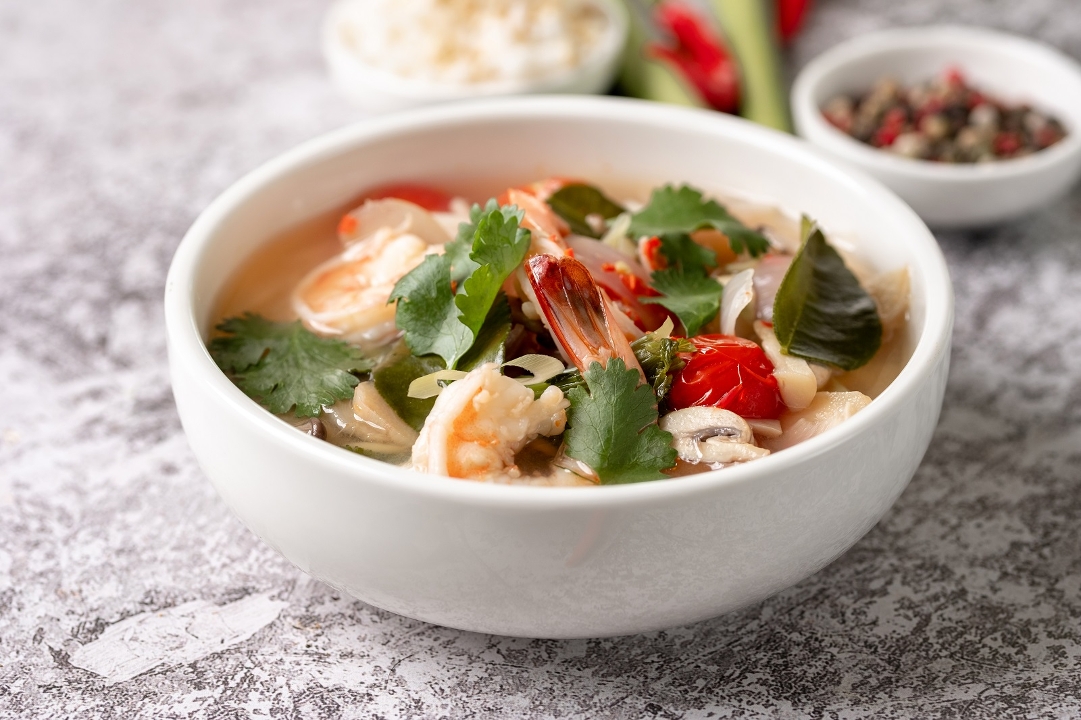 Tom Yum Noodle Soup.