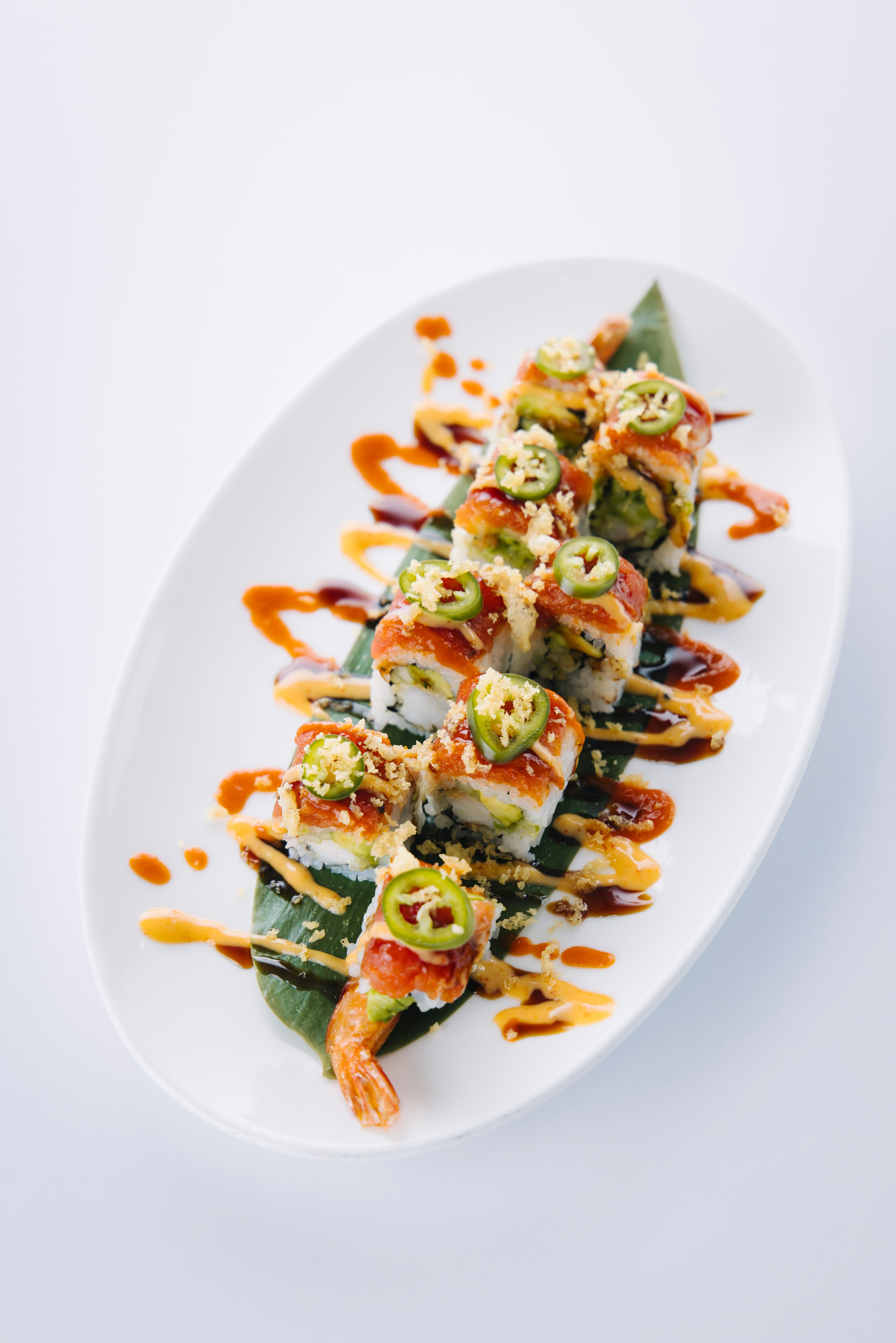 Fire Dragon Roll.