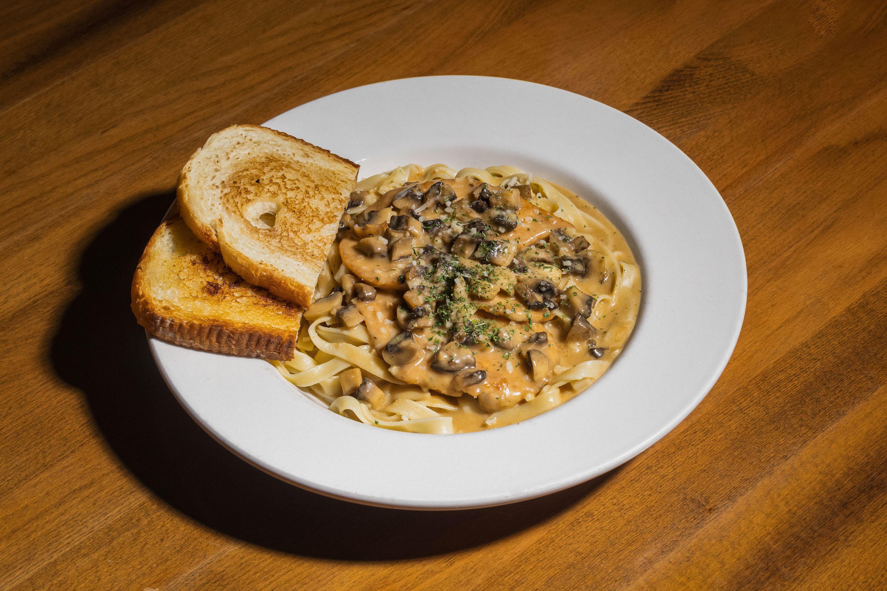 Chicken Marsala.