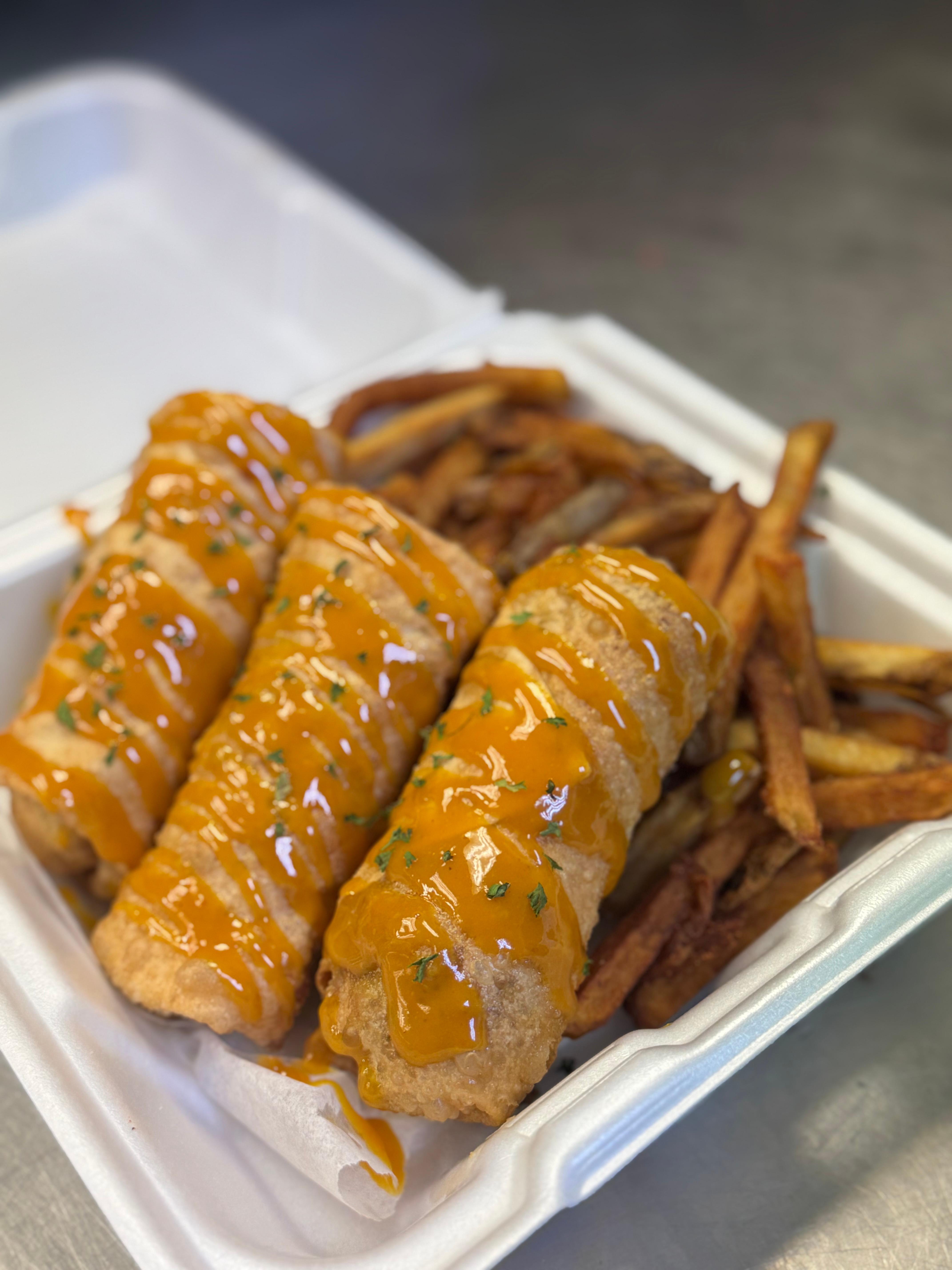 City Roll Shrimp.