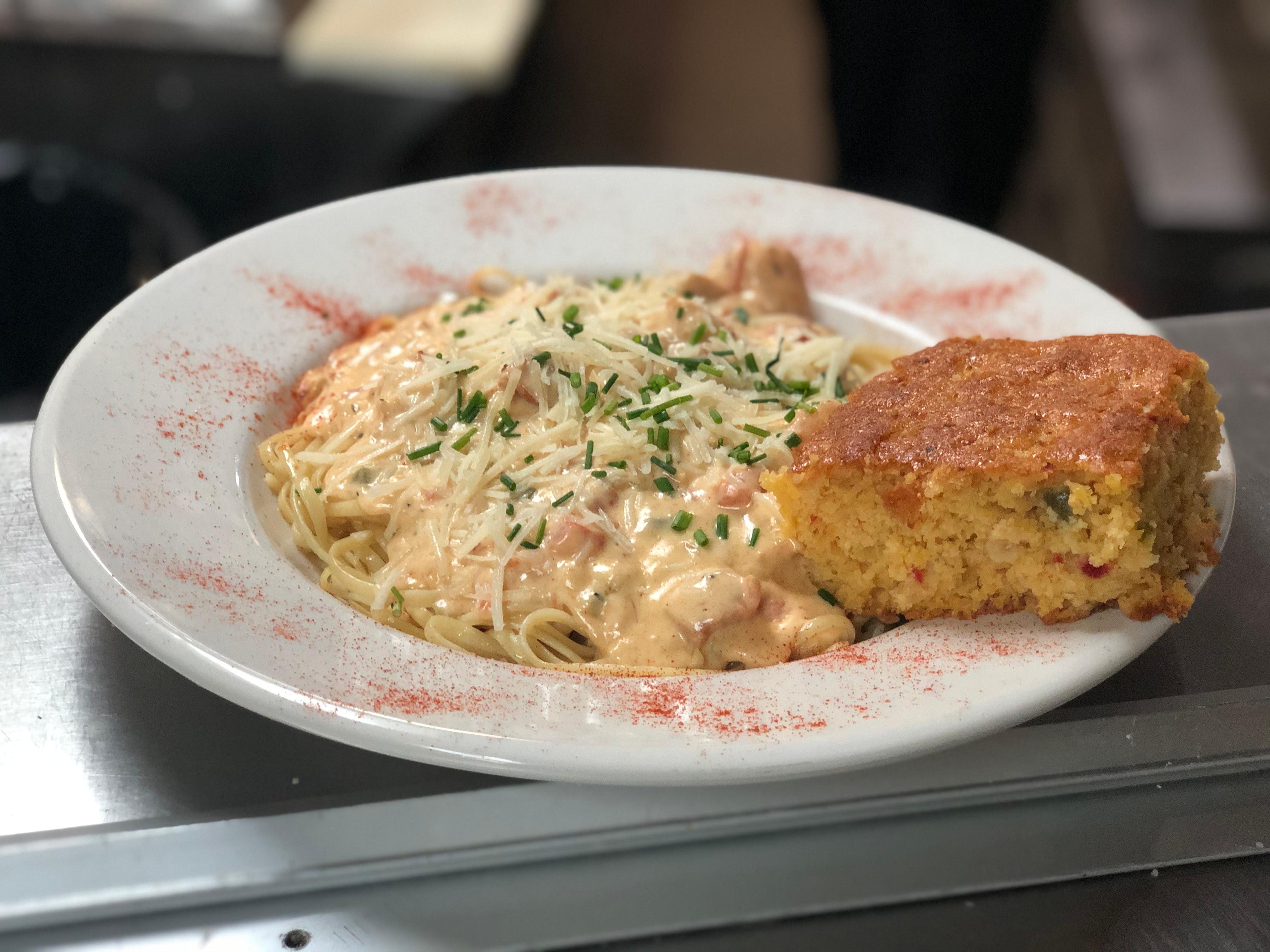 Cajun Jambalaya Pasta.