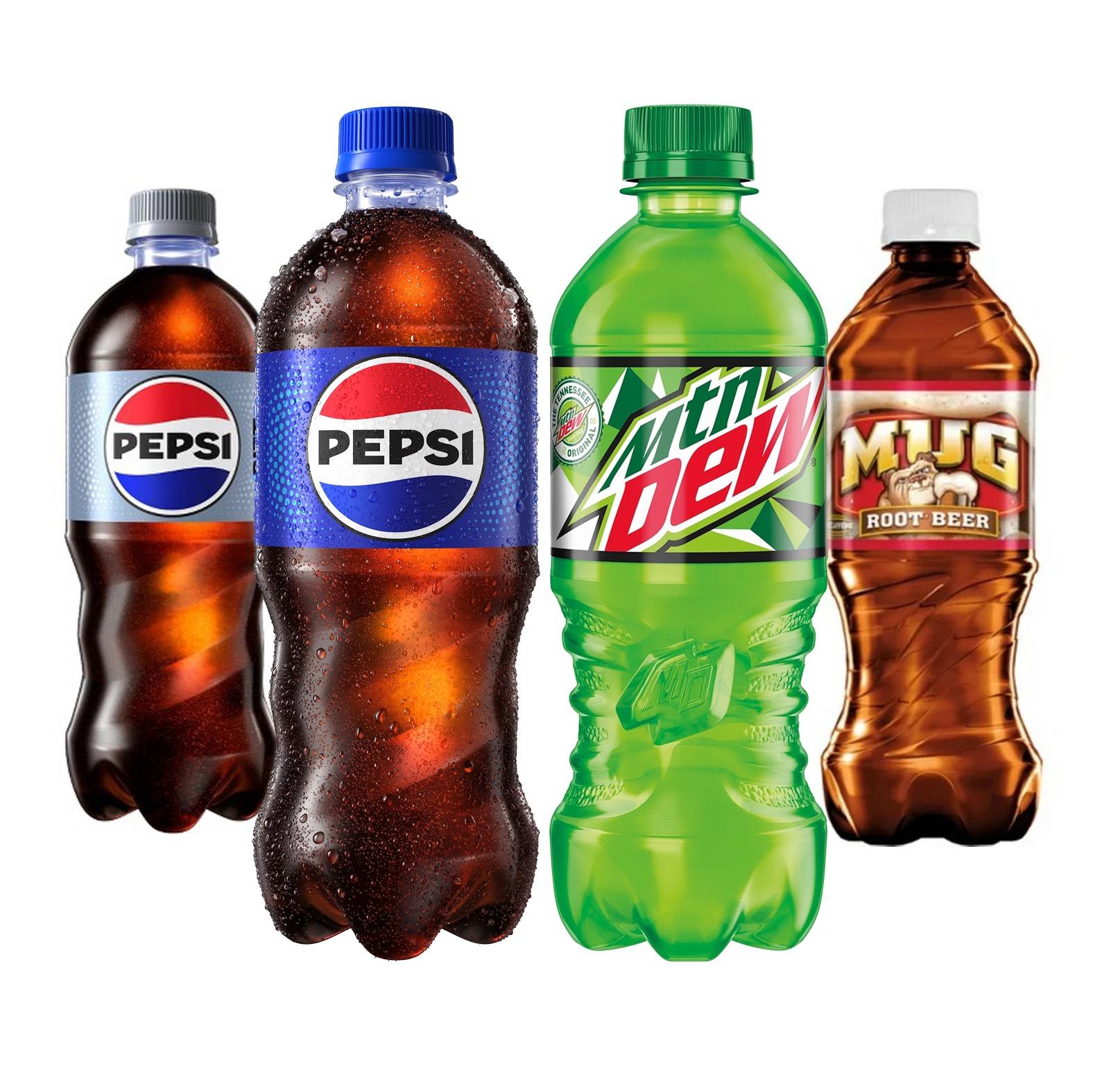 Bottled Soda or Tea.