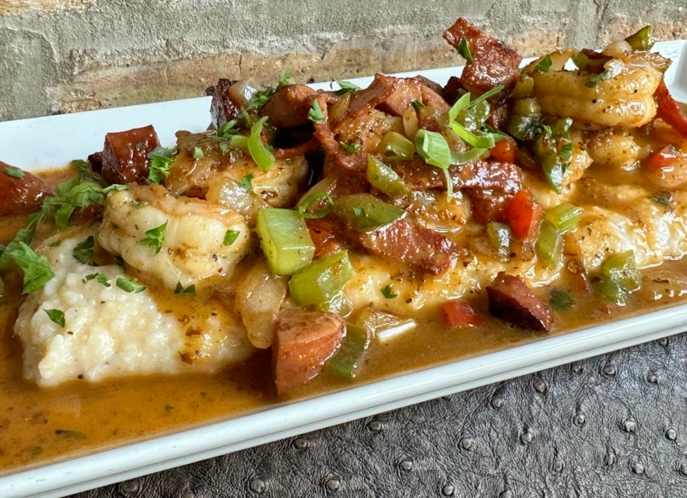 Nicole's Cajun Shrimp n' Grits.
