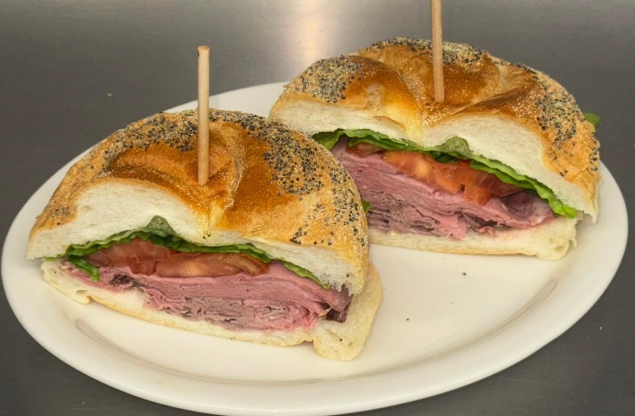 Roast Beef Sandwich Deluxe.