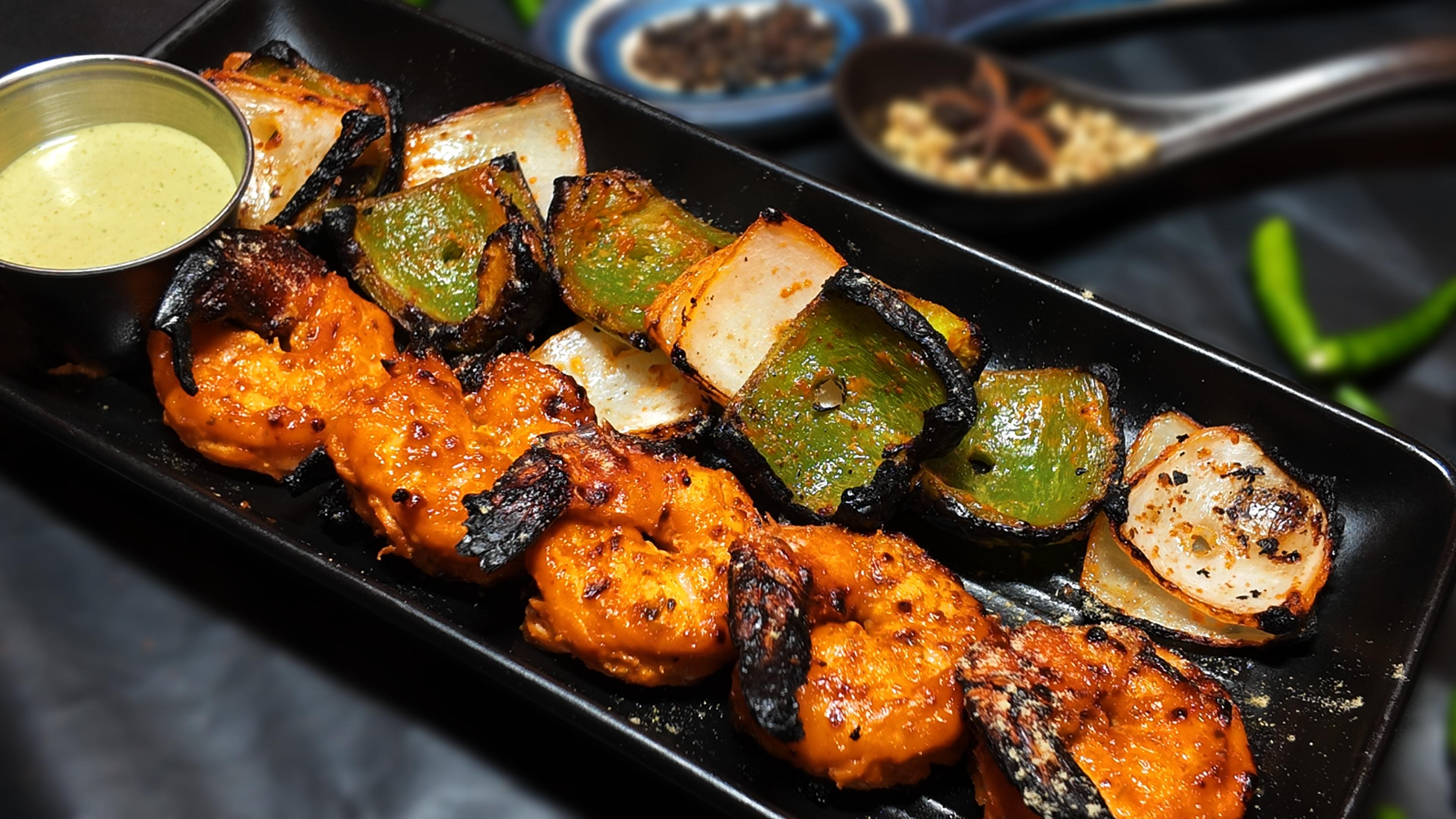 Tandoori Shrimp Grill.