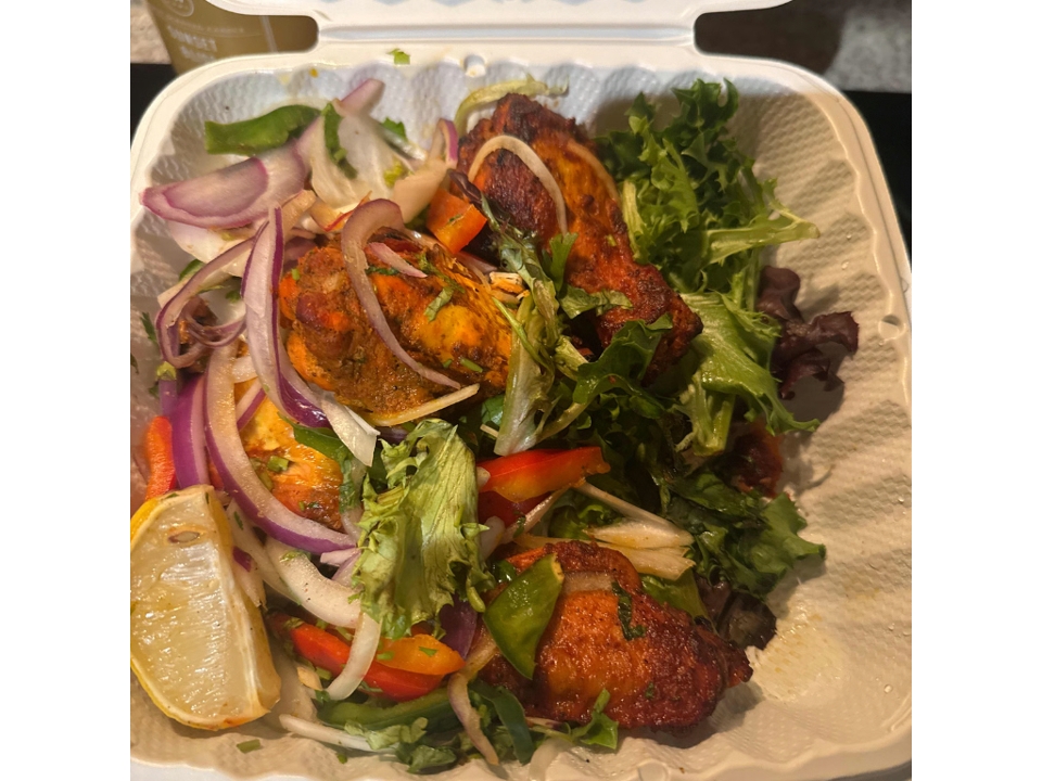 Spicy tandoori wings.