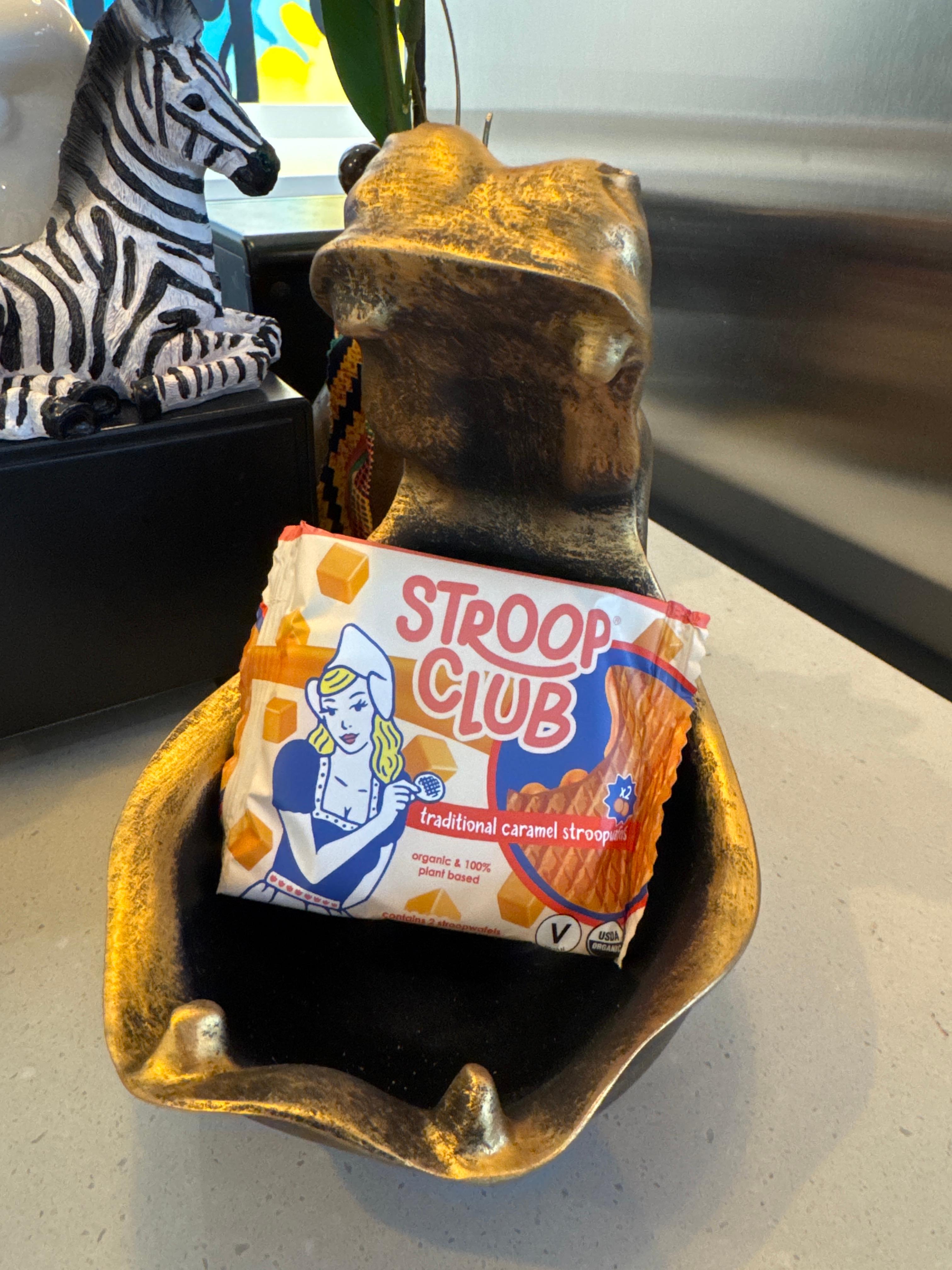Stroop Club Caramel Stroopwafel.
