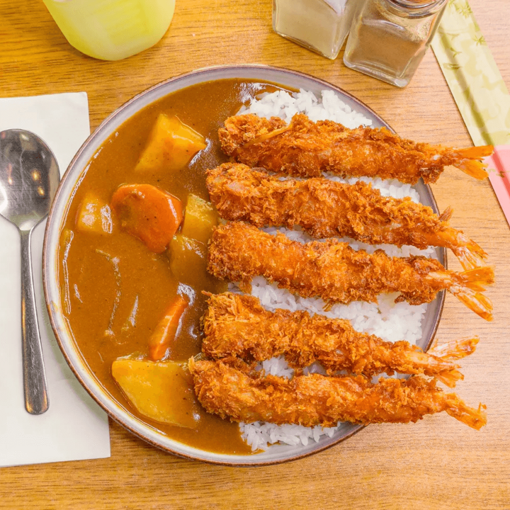 Ebi-fry Curry.