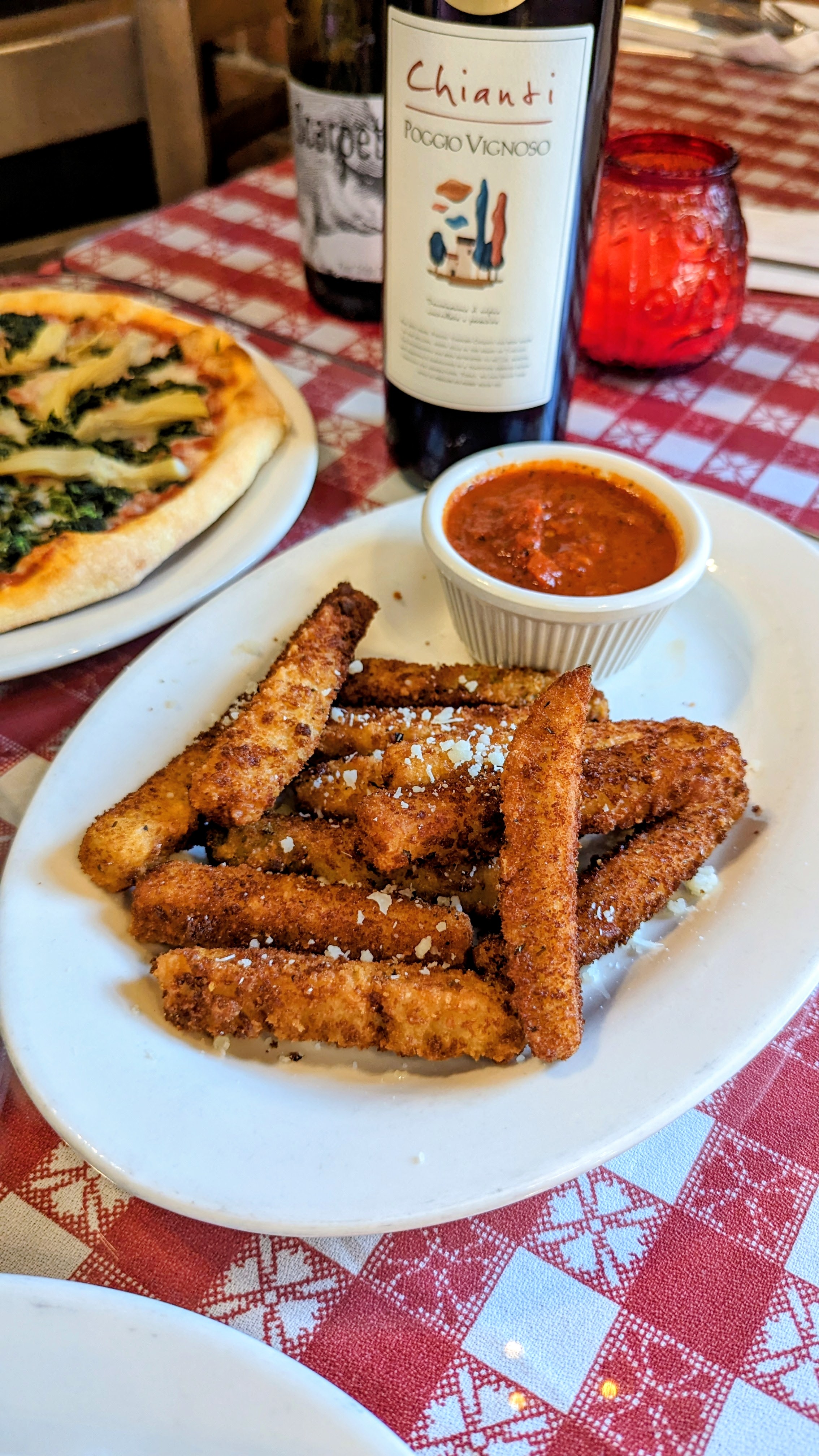 Fried Zucchini.