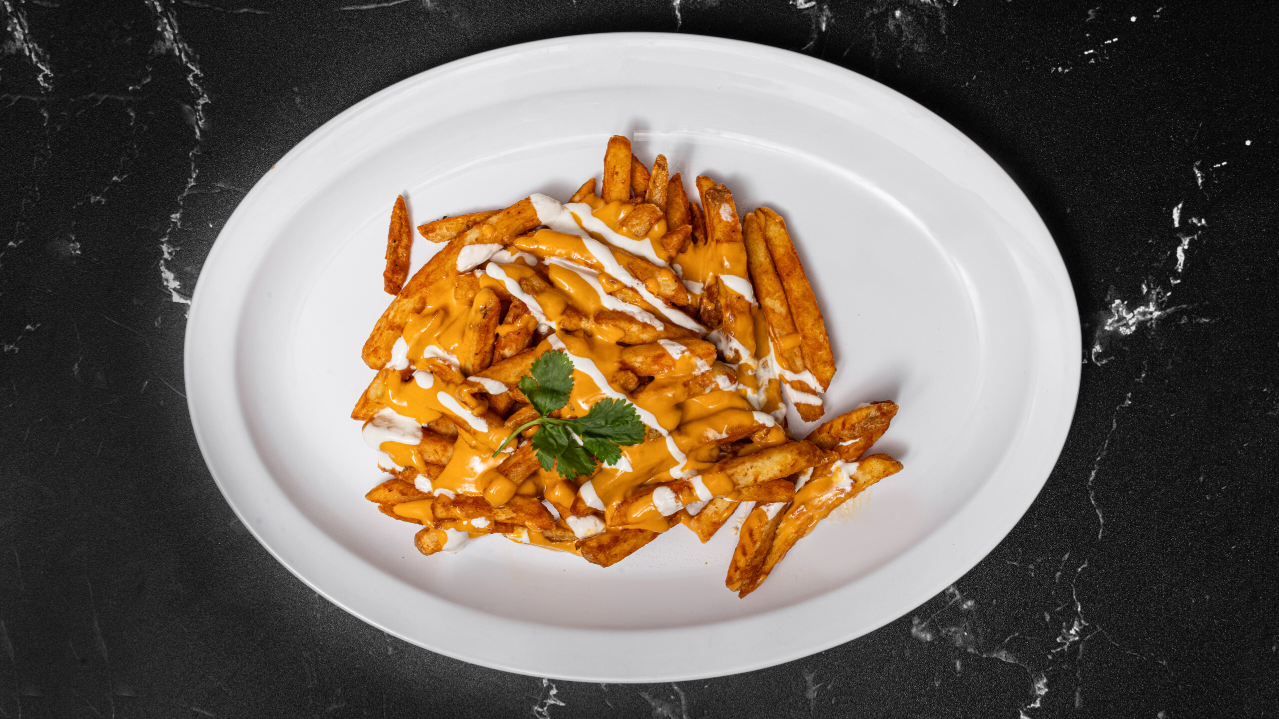 Mexican Fiesta Cheesy Fries.