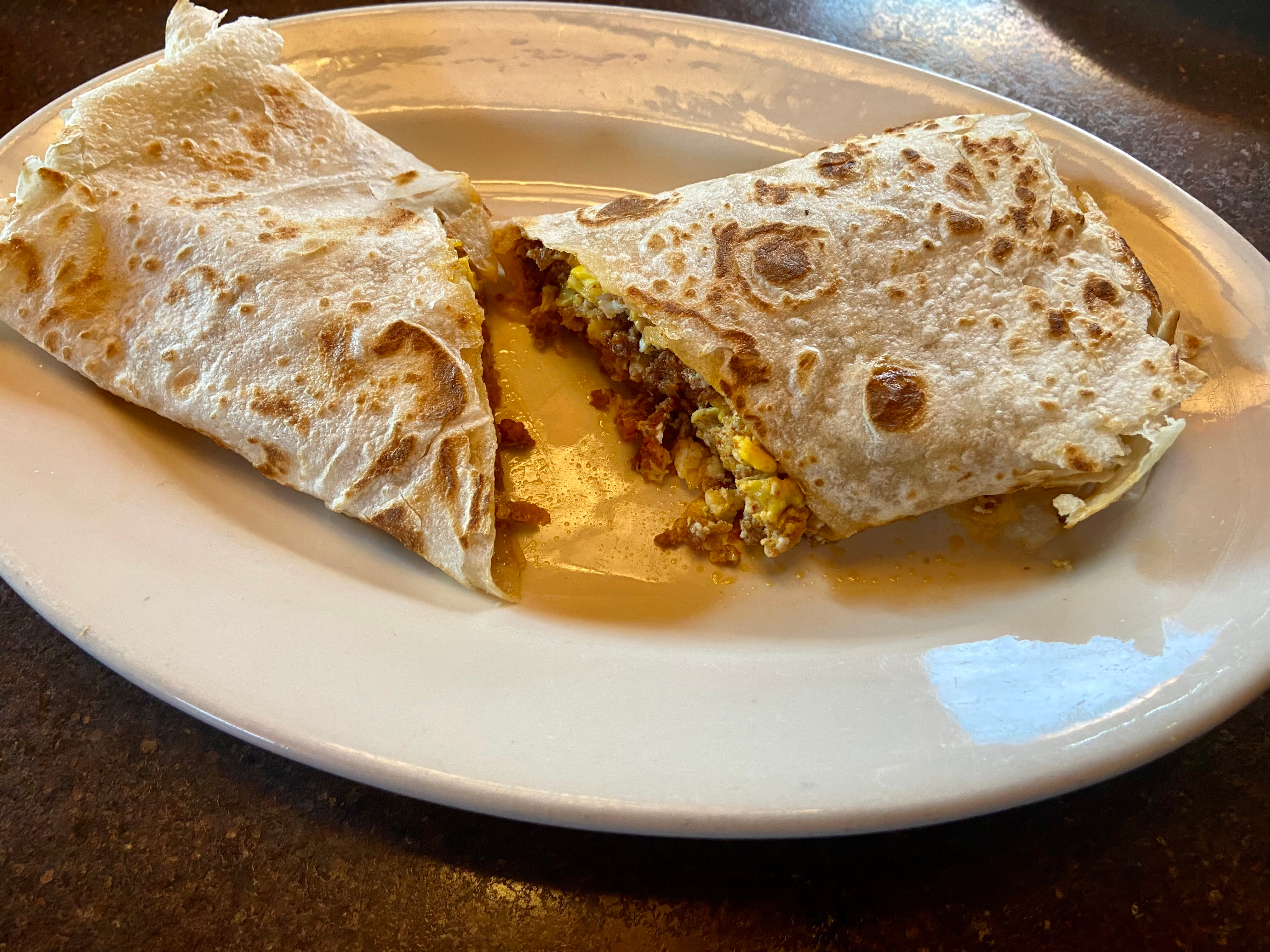 Large Breakfast Burro.