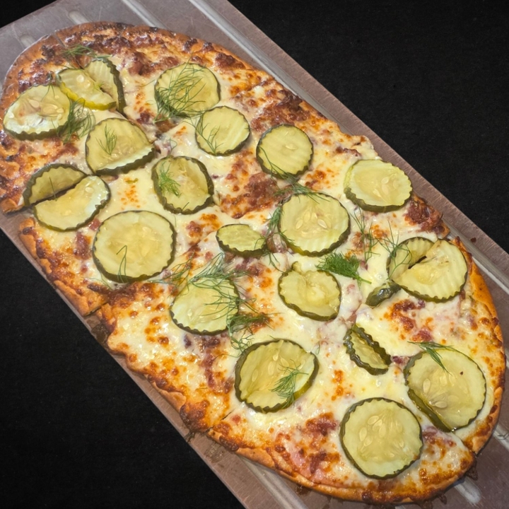 Pickle Paradise Flatbread.