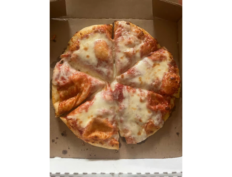 8" Cheese Pizza.