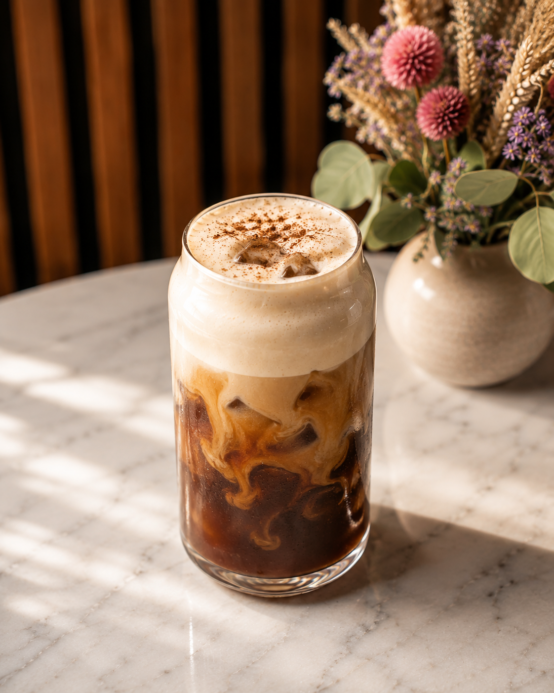 Cold Brew + Vanilla Protein Cold Foam.