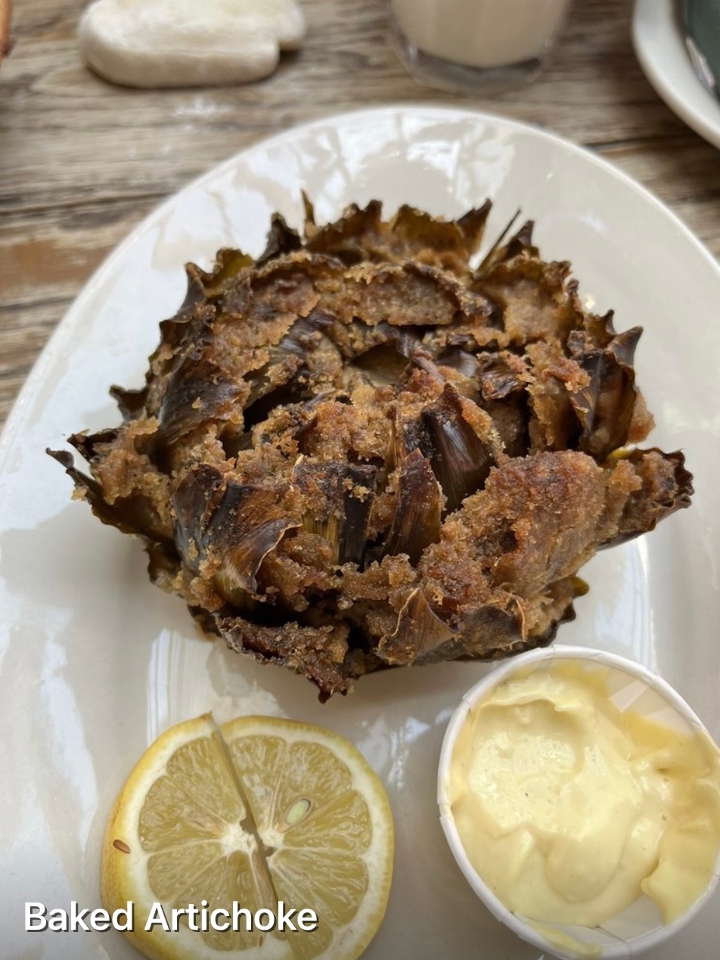 Stuffed Artichoke.