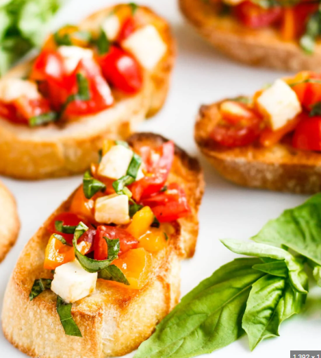 Bruschetta 15 pieces.