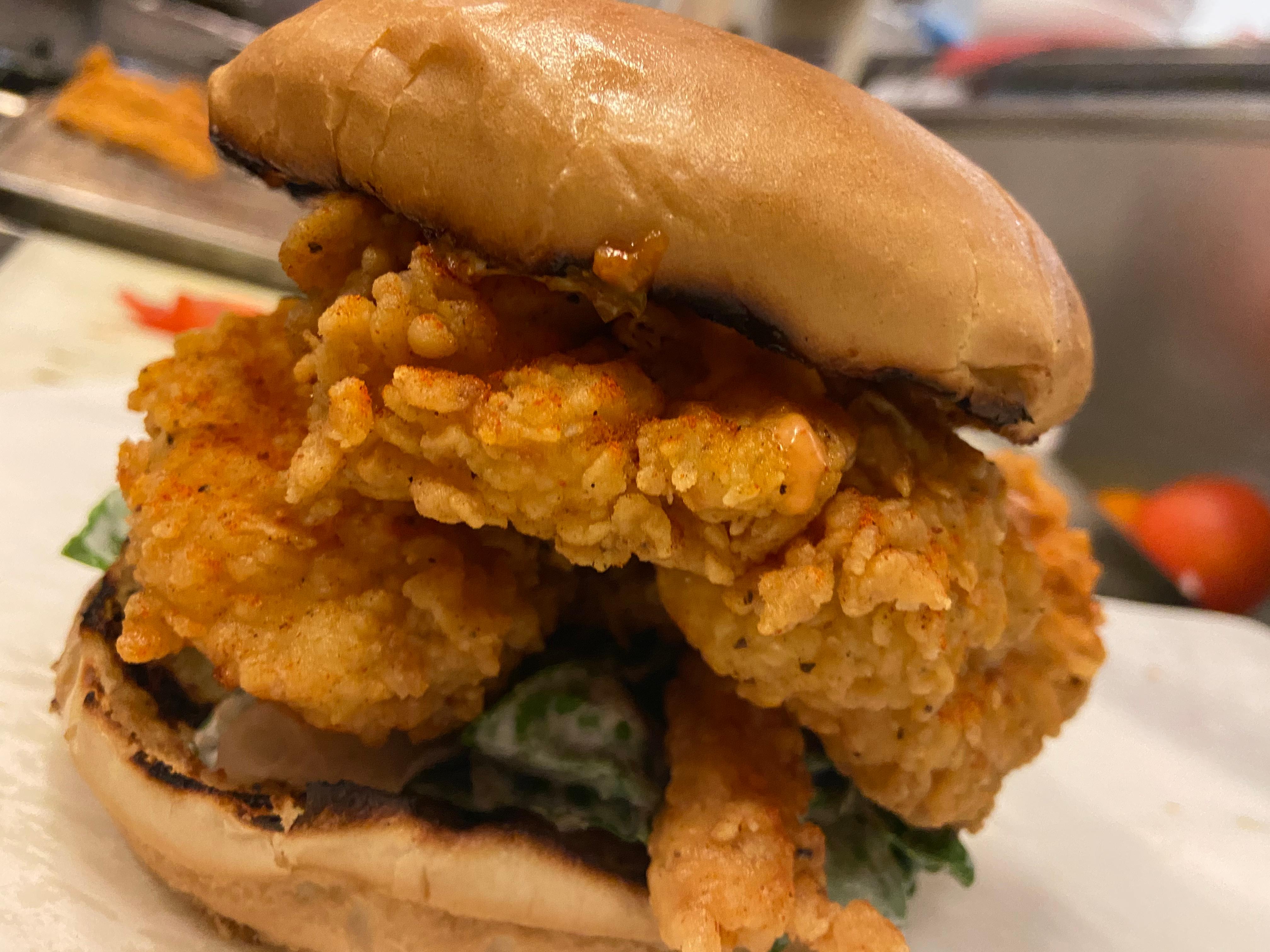 Fried Chicken Sandwich.