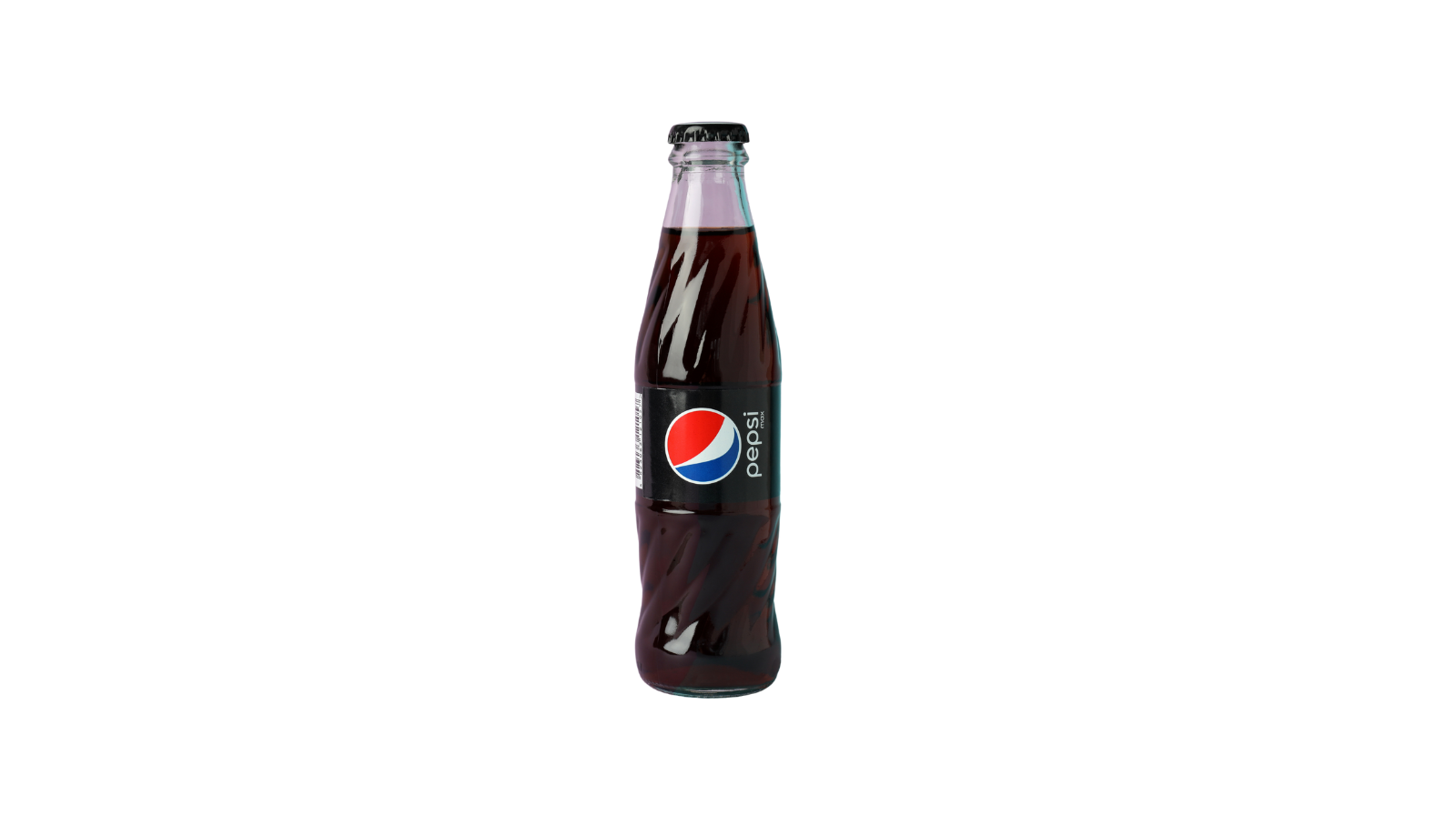 Glass pepsi.