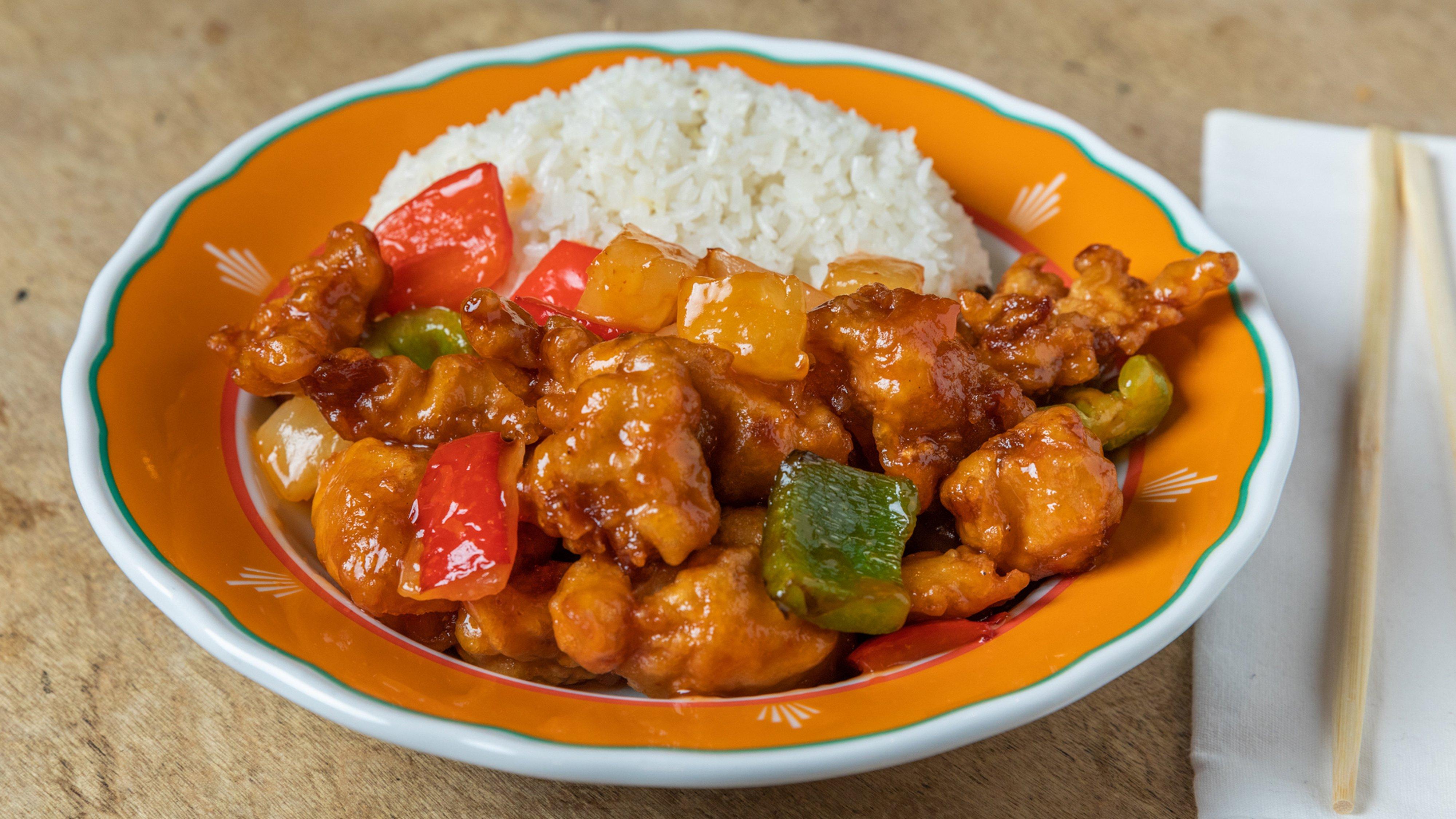 Sweet & Sour Steak.