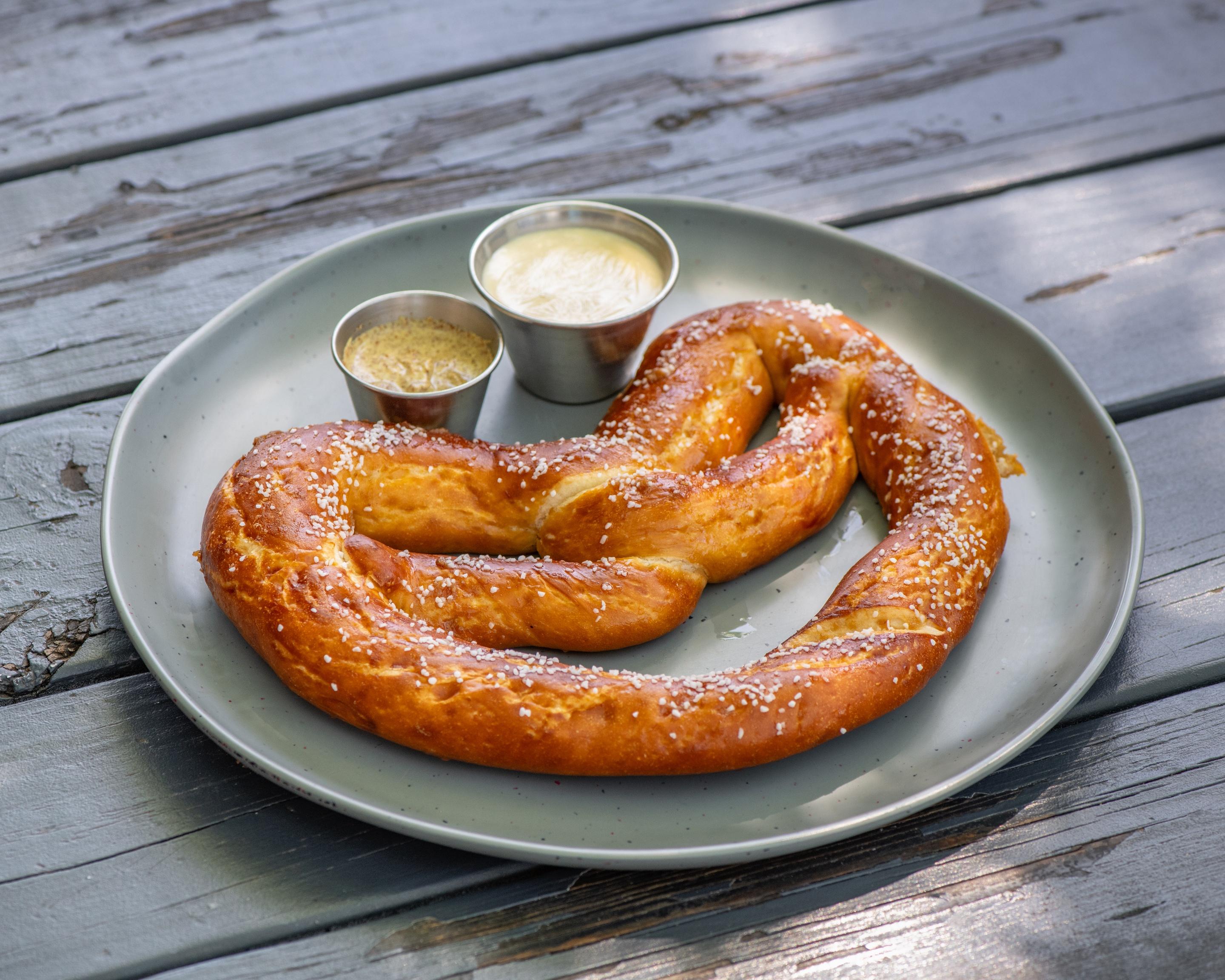 Slow Dough Giant Pretzel.