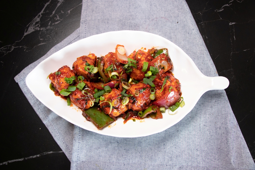 Chili Momos Fried.