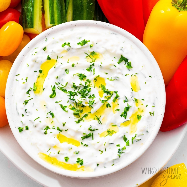 Tzatziki sauce.