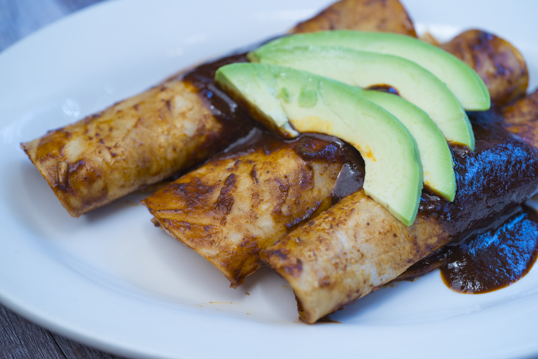 Chicken Enchiladas.