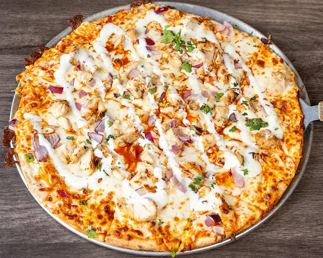 12 Inch Buffalo Pizza.