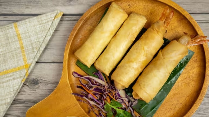 Shrimp Rolls.