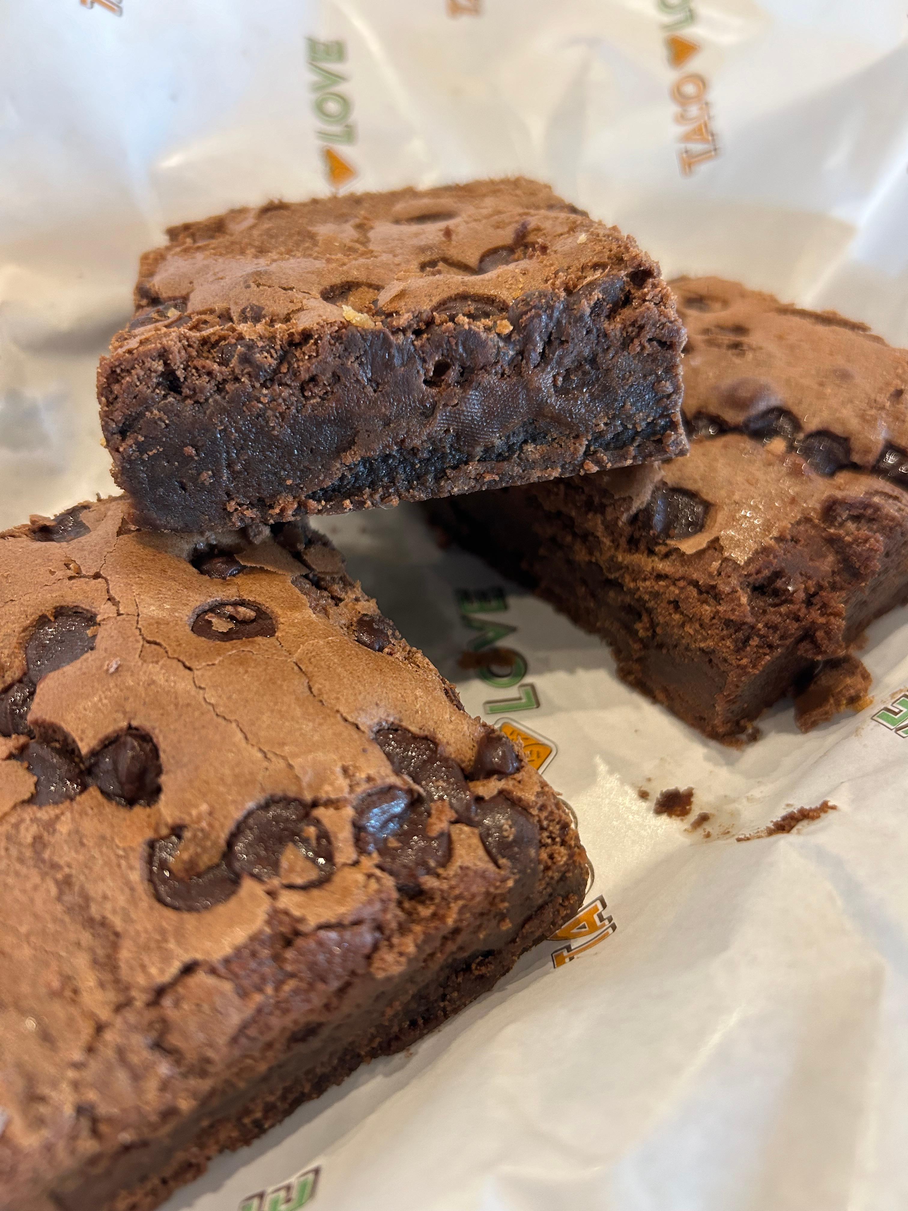 Chocolate Chip Brownie.