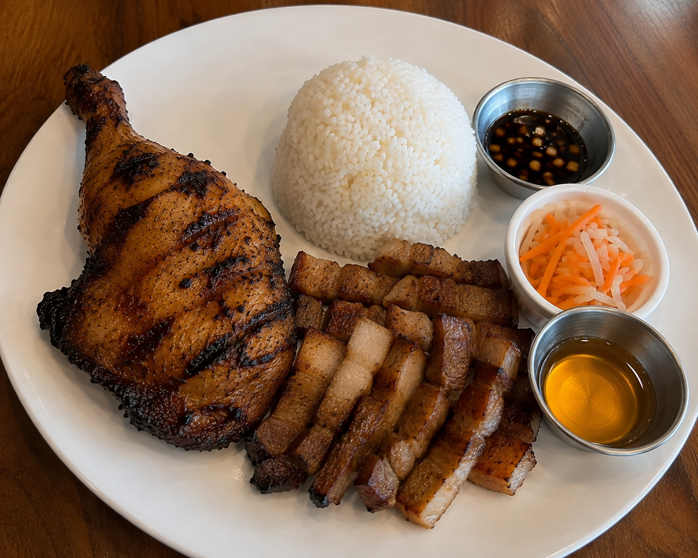 BM3: Chicken Inasal & Liempo Combo.