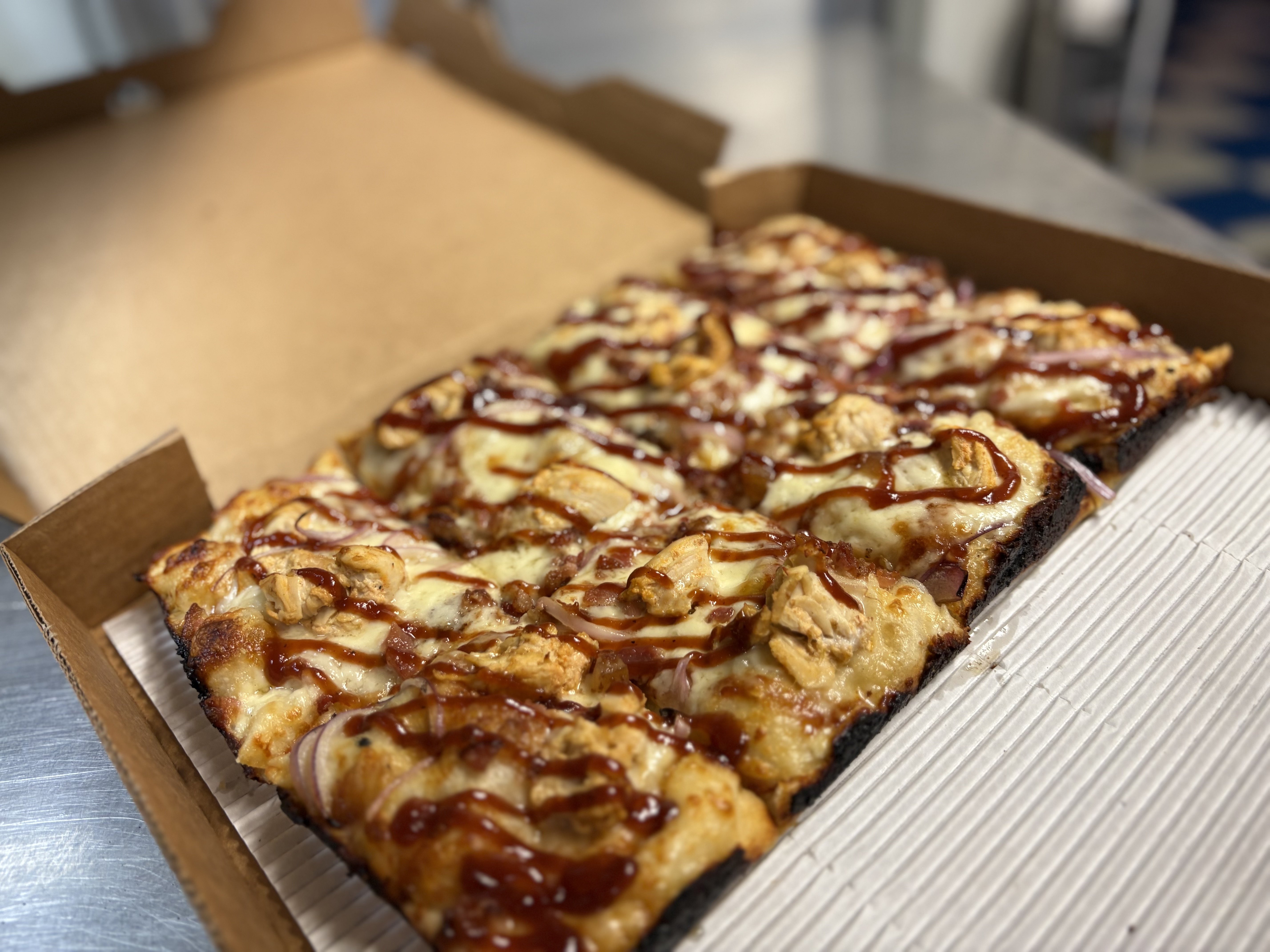 Obligatory BBQ Chicken Pizza.