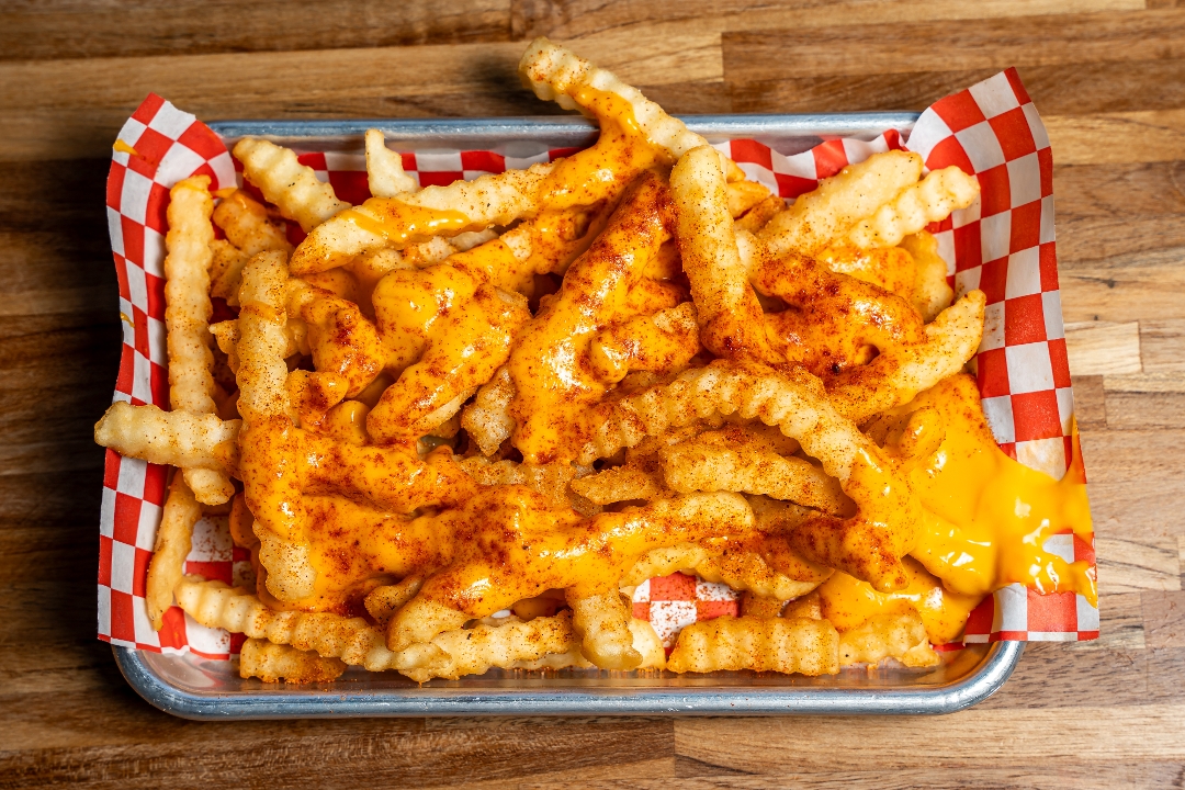 Spicy Cheese Fries.