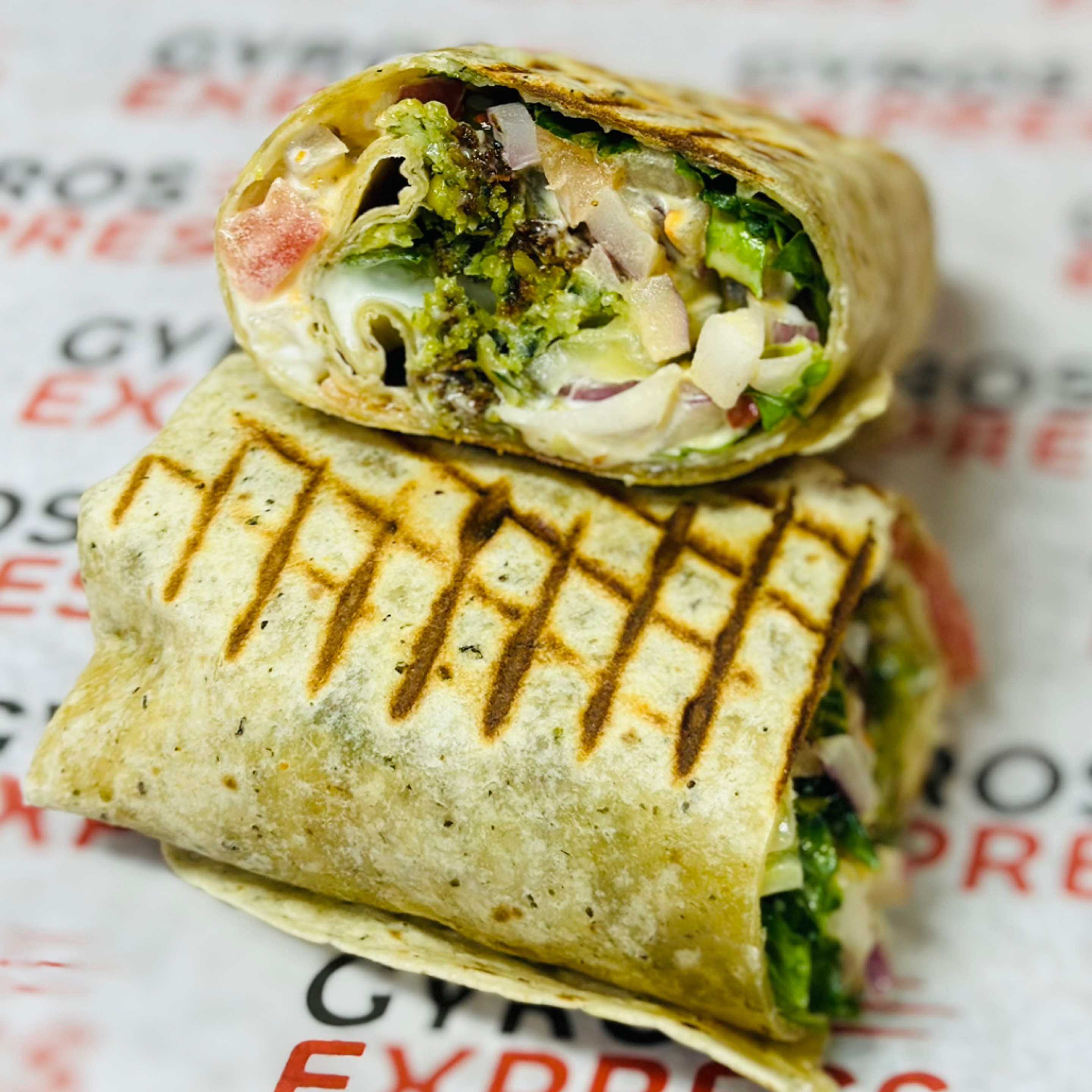 Falafel Shawarma.