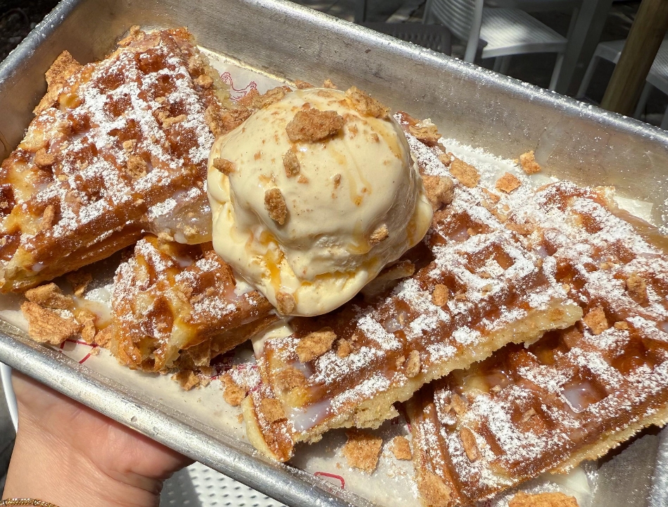 Apple Pie Waffle.