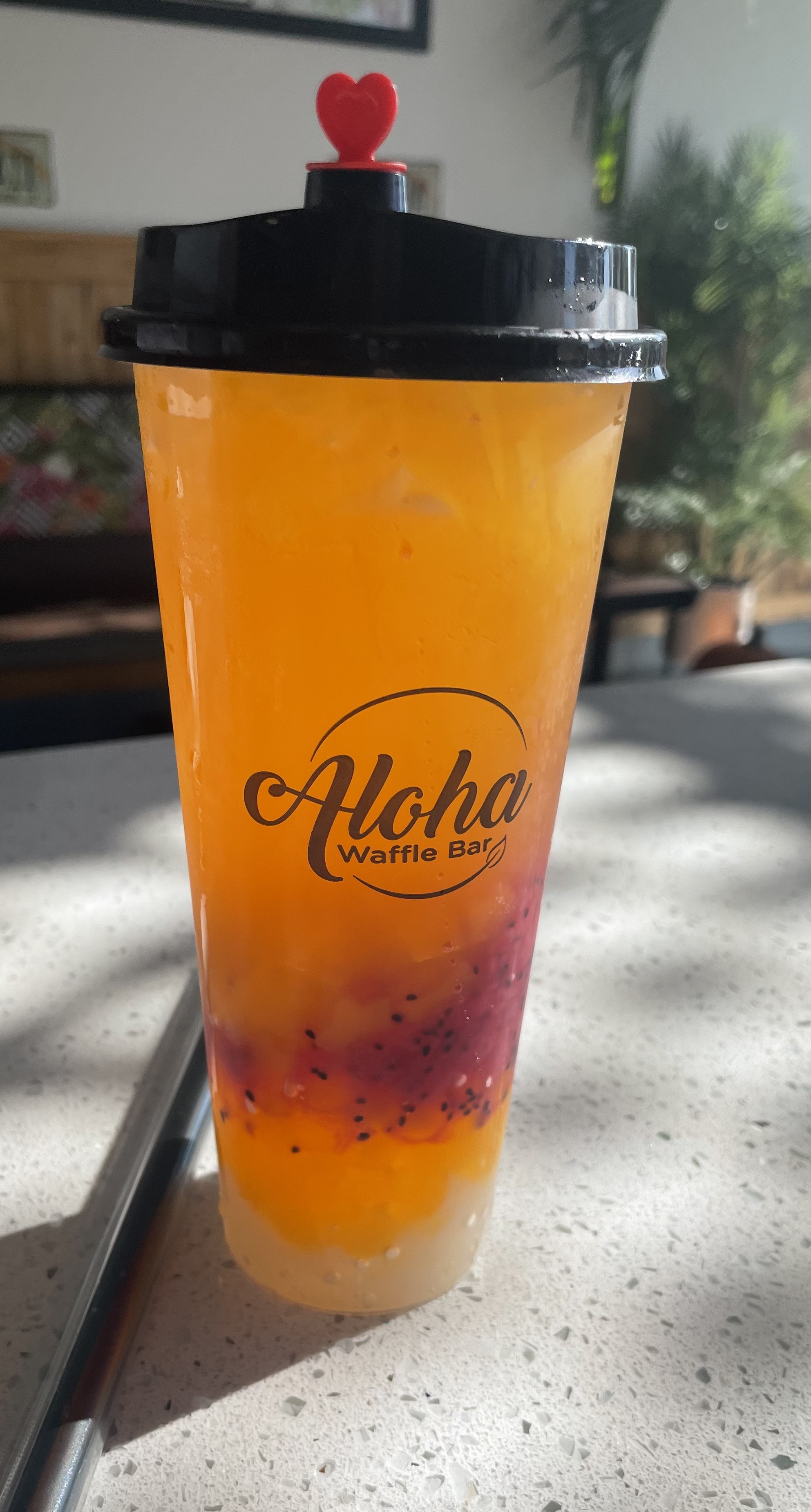 Mango Fruit Tea.