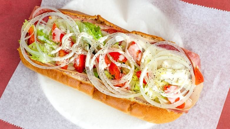 Turkey & Cheese Sub.