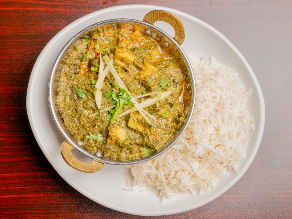 Palak Paneer.