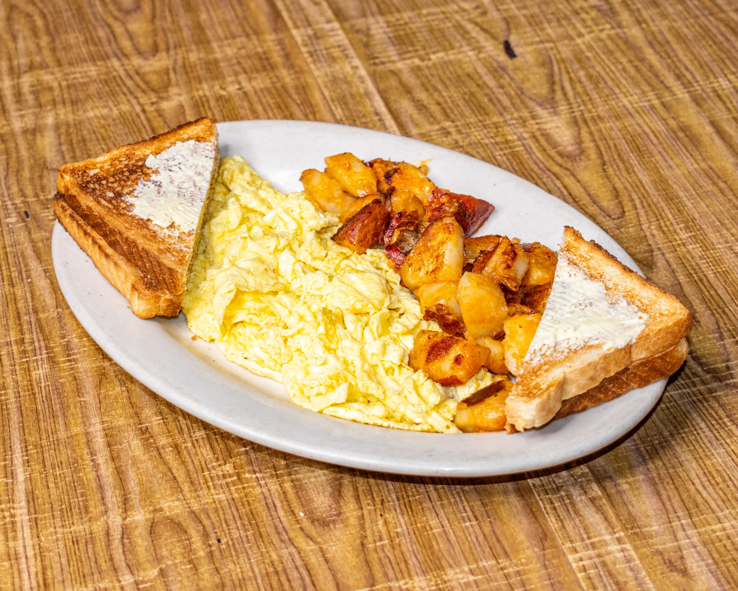 2 Eggs Any Style Platter.