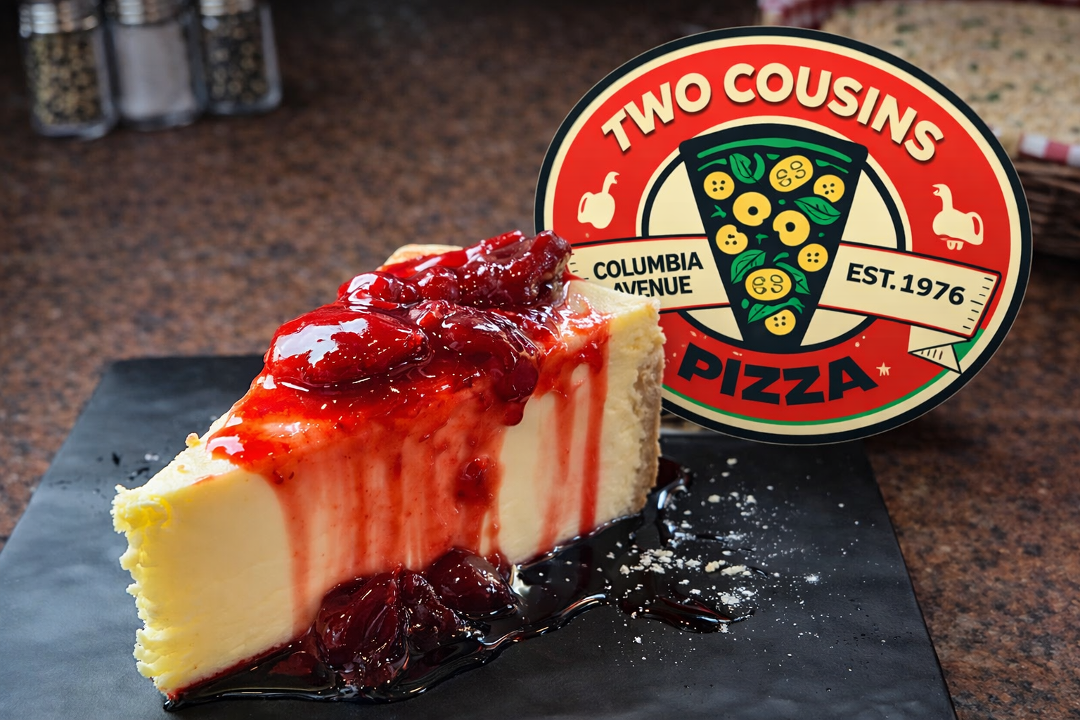 NY Strawberry Cheese Cake.